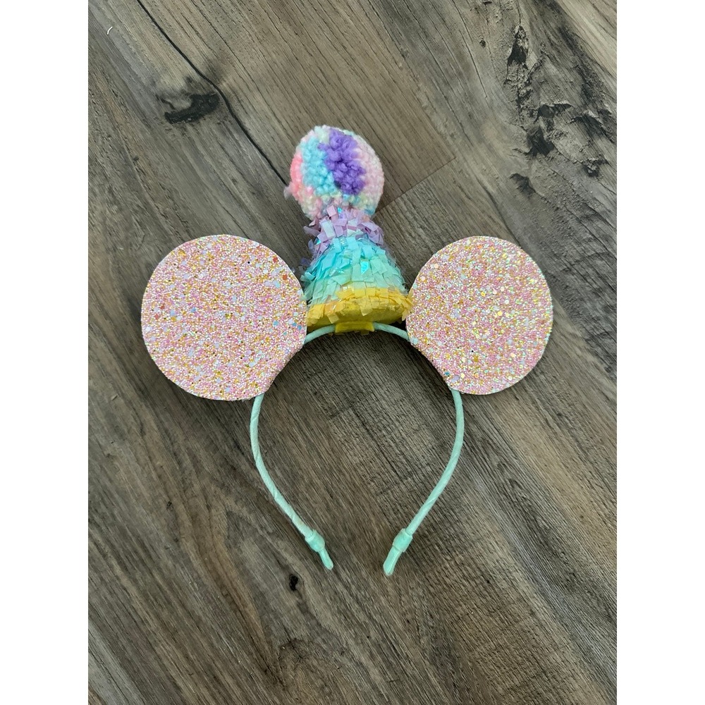 Rolly Polly Birthday Mickey Mouse Disney ears